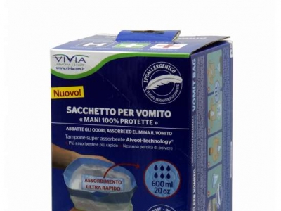 Sacchetti assorbenti per vomito cf. 20 pezzi