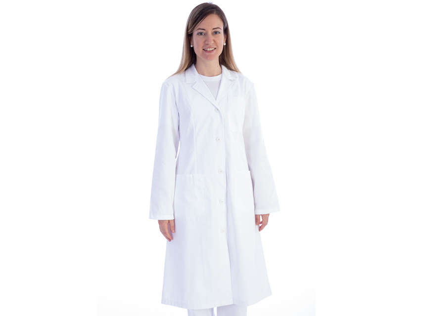 Camice bianco cotone/poliestere - Donna