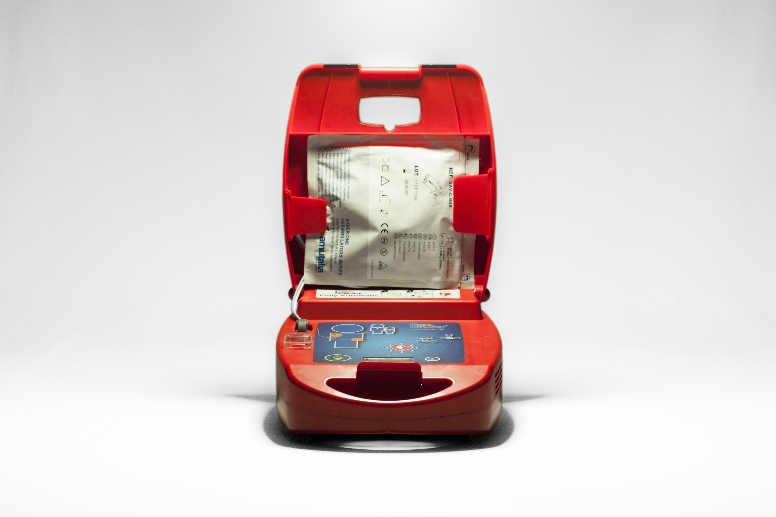 Defibrillatore DAE Geo Saver AMI Italia (geolocalizzato)