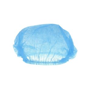 Cuffie monouso in TNT con elastico - Blu (conf. 100 pz)