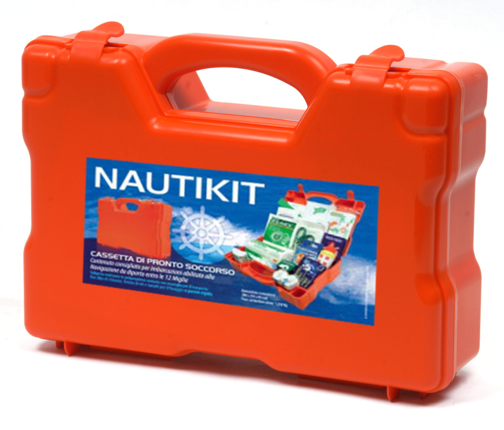 NAUTIKIT - valigetta pronto soccorso nautica fino a 12 miglia