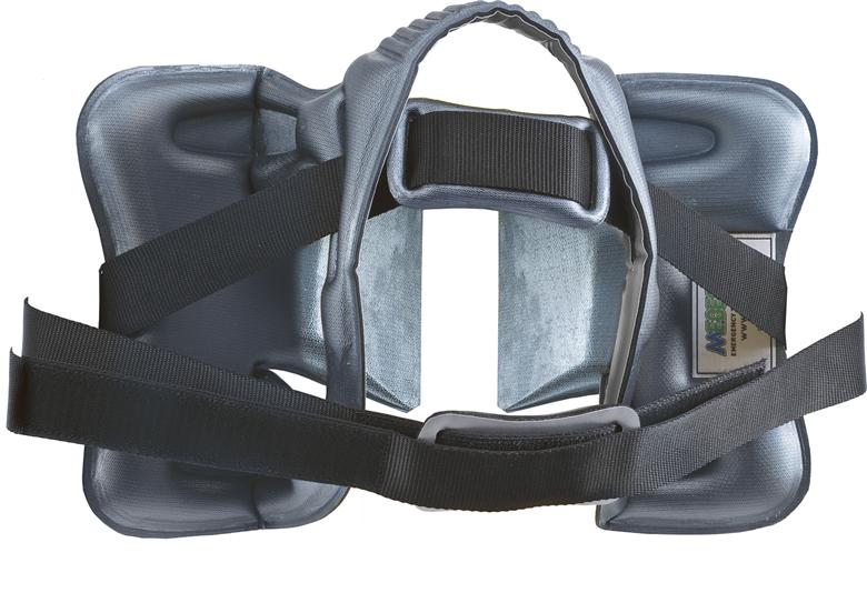 Fermacapo ergonomico Me.Ber. X-Lock 9150 per barella Ergon