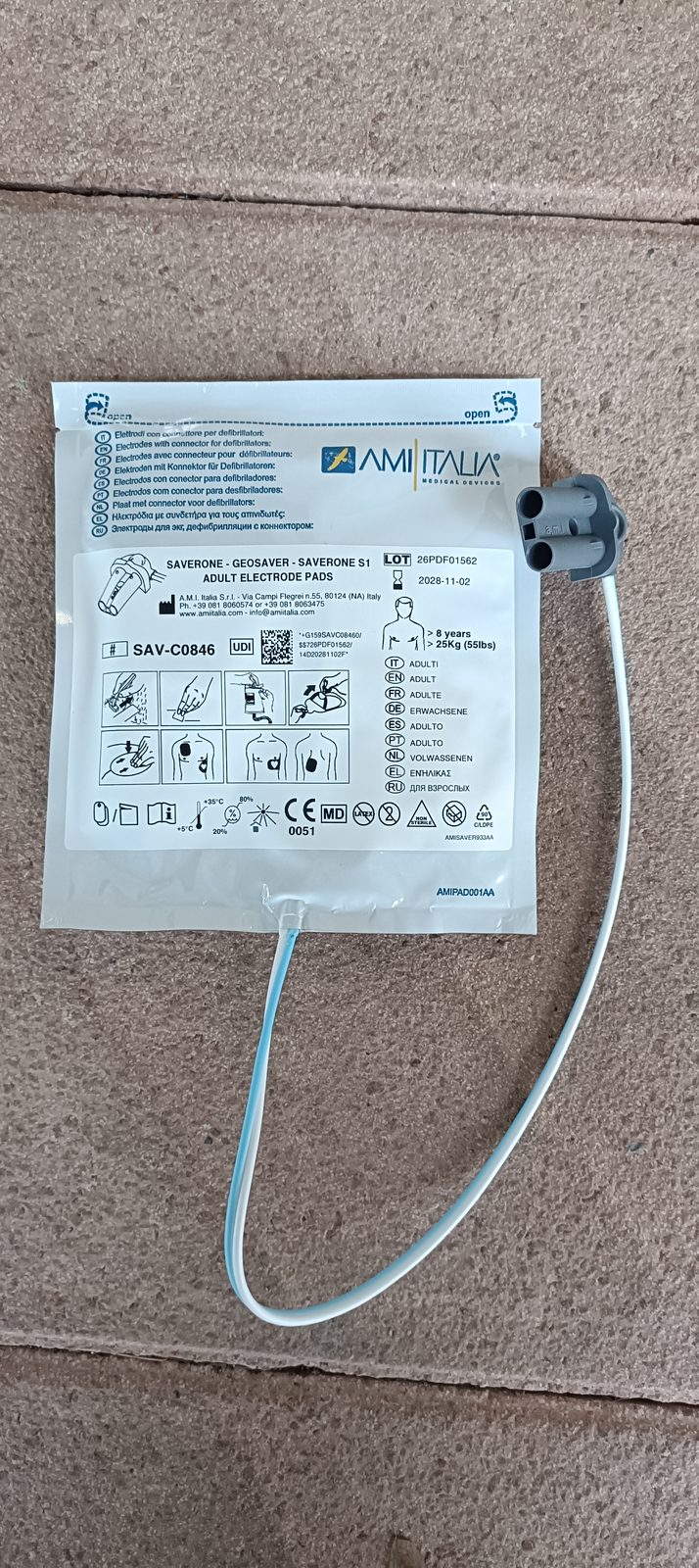Elettrodi Saver One Adulti