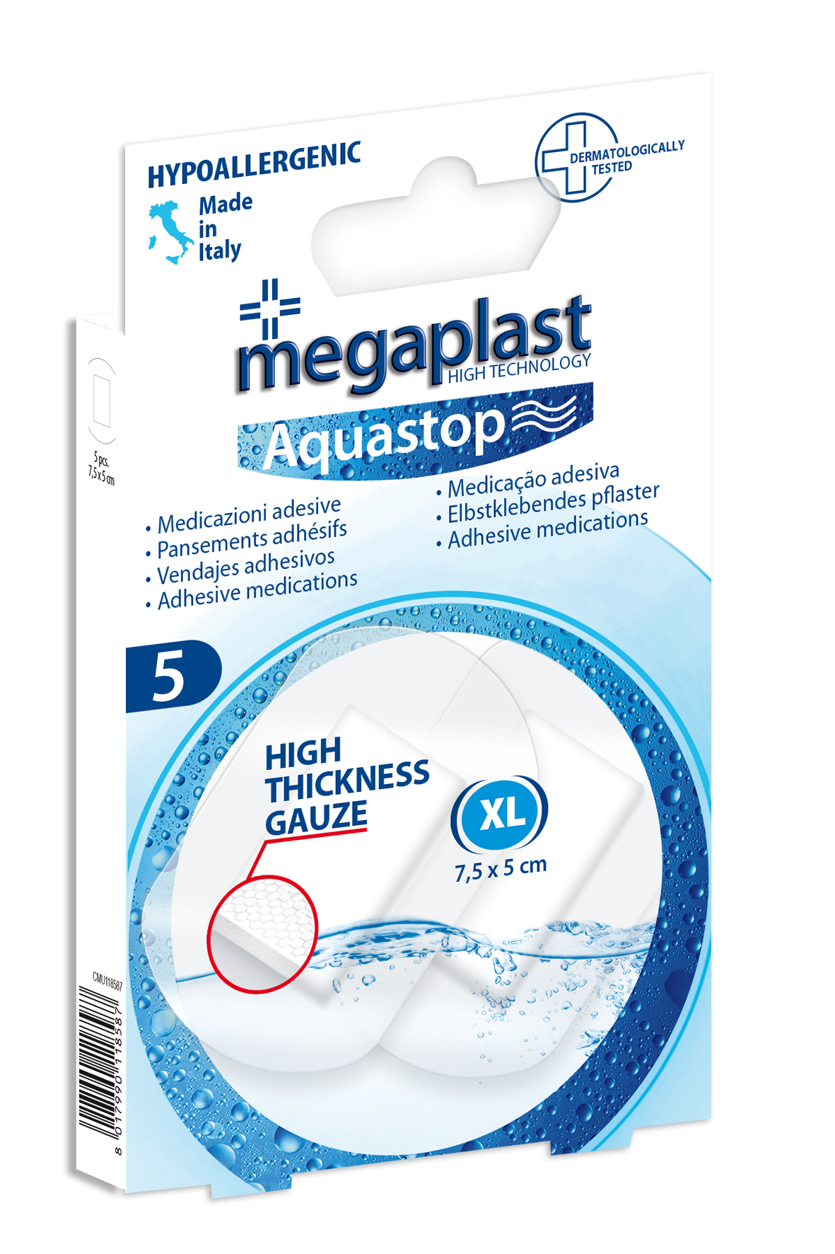 Cerotti impermeabili Aquastop Megaplast XL/XXL