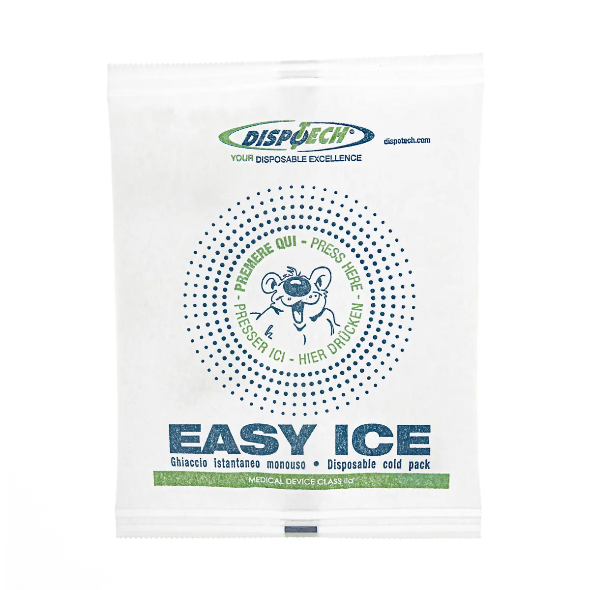 Easy Ice – ghiaccio istantaneo monouso in TNT e PVC